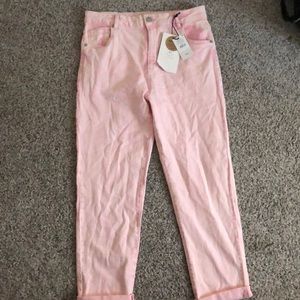 Pink High 90s Stretch Jeans